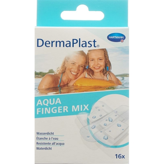 Dermaplast Aqua Finger Mix 16 Pieces buy online