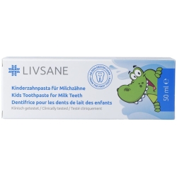 Livsane Kinderzahnpasta für Milchzaehne 50ml