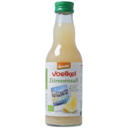 Voelkel Lemon juice Demeter glass bottle 200ml