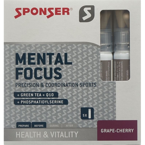 Sponser Mental Focus Frucht Ampulle 5 Stück buy online