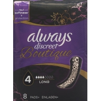 Always Discreet Boutique Inkontinenz Einlage Long 8 Stück