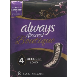 Always Discreet Boutique Inkontinenz Einlage Long 8 Stück