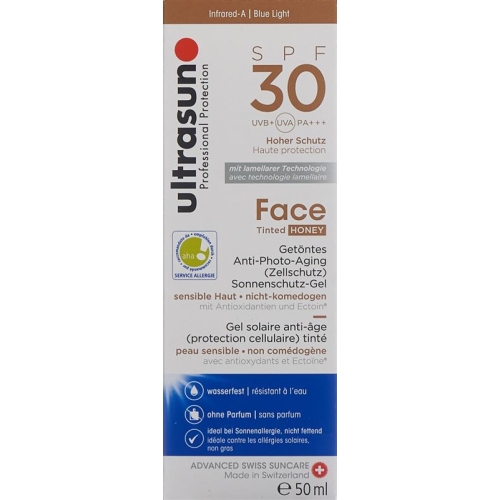 Ultrasun Face Tinted Honey SPF 30 50ml buy online