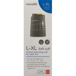 Microlife Manschette Oberarm L-xl 32-52cm Anthra