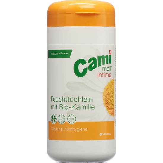 Cami Moll Intime Feuchttücher Nf Dose 100 Stück buy online