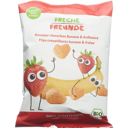 Freche Freunde Knusper-Herzchen Banane&erdb 30g buy online