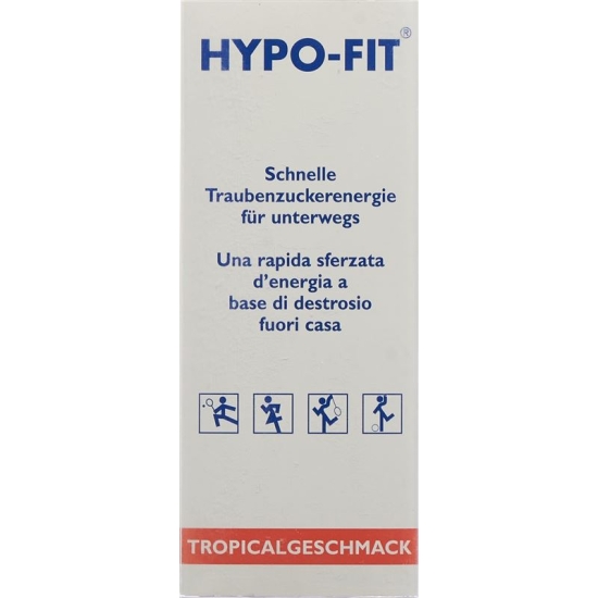 Hypo-fit Flüssigzucker Tropical Beutel 12 Stück buy online