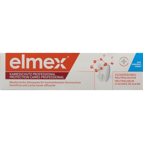 Elmex Caries Protection Professional Toothpaste Tube 75ml buy online