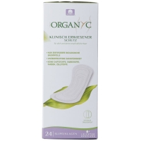 Organyc Slipeinlagen Flach Light Flow 24 Stück