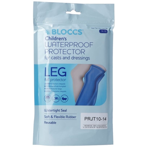 Bloccs bath and shower water protection for the leg 43-70 + / 78cm child