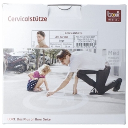 Bort Cervical Stütze 7.5cm -48cm Grösse L Hautfarbig