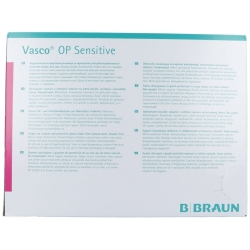 Vasco OP Sensitive Handschuhe Grösse 9.0 40 Paar