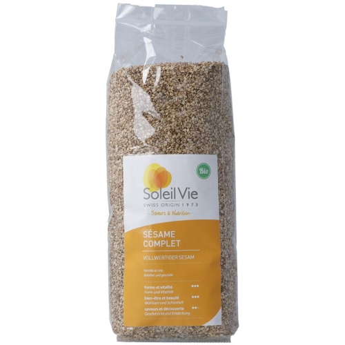 Soleil Vie whole grains and sesame seeds 500 g organic