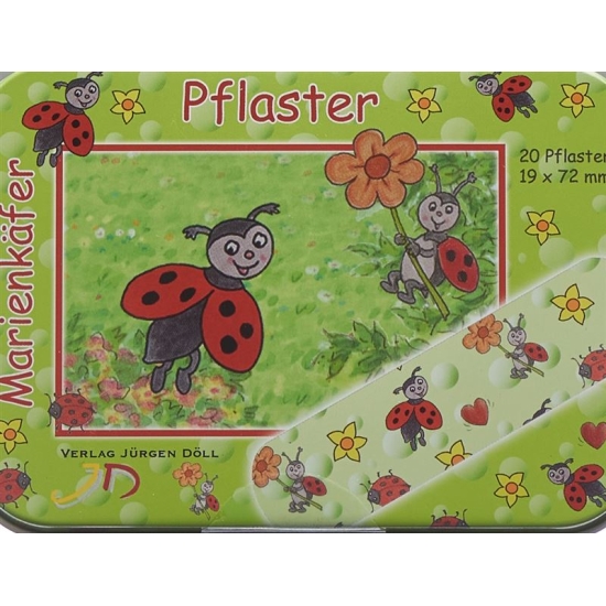 Doell Heftpflaster 19x72mm Marienkäfer Dose 20 Stück buy online