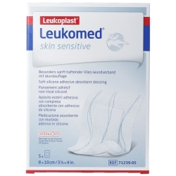 Leukomed Skin Sensitive 8x10cm 5 Stück