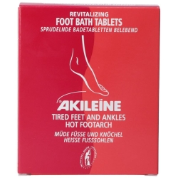 Akileine Rot Sprudelnde Badetabletten 6x 20g