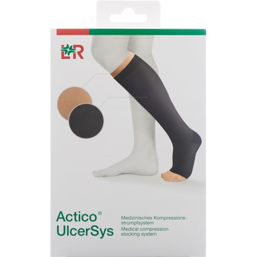 Actico Ulcersys Kompressionsstr L Lang Schw/sand buy online