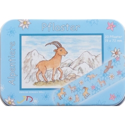 Doell Heftpflaster 19x72mm Alpentiere Dose 20 Stück