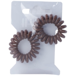 Topwell Haarbinder ? 3.8cm Braun 2 Stück