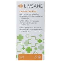 Livsane Lactoactive Plus Kapseln Dose 20 Stück