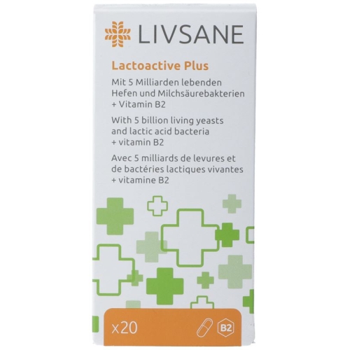 Livsane Lactoactive Plus Kapseln Dose 20 Stück buy online