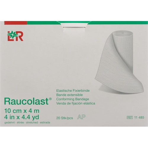 Raucolast elastic bandage 10cmx4m 20 pcs