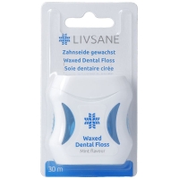 Livsane Dental Floss Waxed 30m