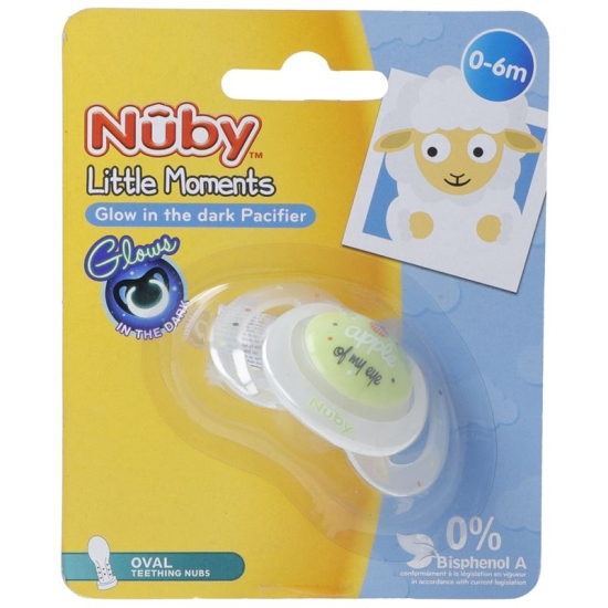 Nuby Leuchtnuggi Little Moments 0-6 M Oval buy online