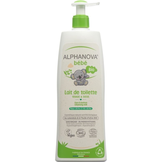 Alphanova BB Reinigungsmilch Bio 500ml buy online