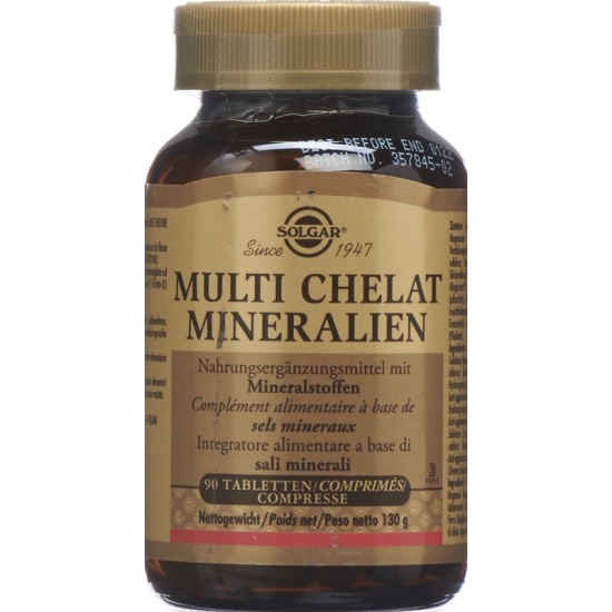 Solgar Multi Chelat Mineralien Tabletten 90 Stück buy online