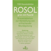 Rosol Fluorid Brausetabletten 1500 Stück