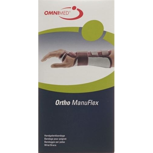Omnimed Ortho ManuFlex Handgelenkbandage 22cm Links Grösse L Schwarz buy online