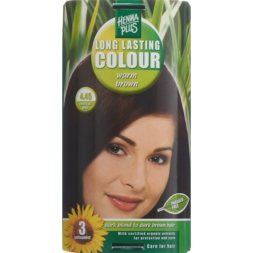 Henna Plus Long Lasting Color Warm Brown 4:45