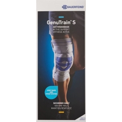 Bauerfeind GenuTrain S Aktivbandage Knie Grösse Links 3 Titan