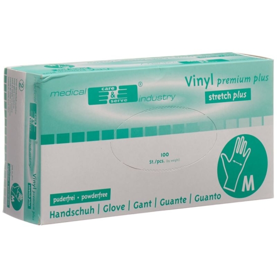 Gribi Untersuchungs-Handschuhe Vinyl M Puderfrei Unsteril 100 Stück buy online