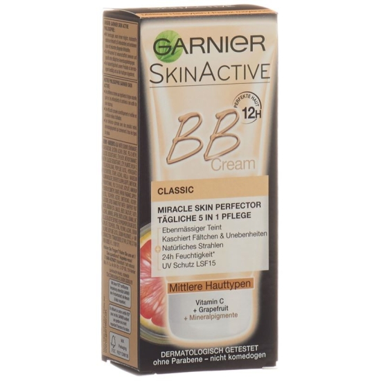 Garnier B.B. Cream Classic Miracle Skin Perfector mittlere Haut 50ml buy online