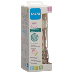 Mam Glass Bottle Feel Good 260ml