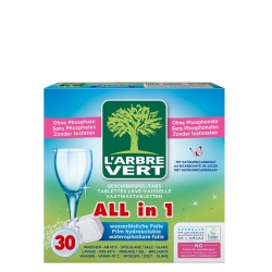L'Arbre Vert Öko Geschirrspül-tabs All Hydr 30 S