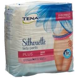 Tena Silhouette Plus M Creme 12 Stück