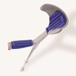 Bort pads for crutches blue 1 pair