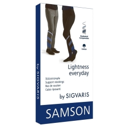 Sigvaris Samson A-d Grösse 2 Black 1 Paar