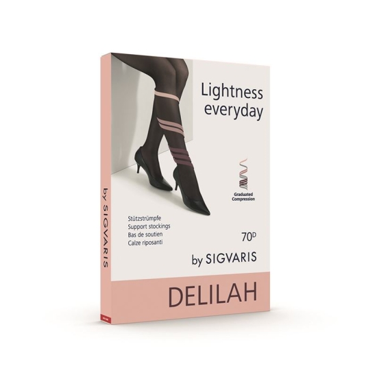 Sigvaris Delilah A-t 70 Flat Grösse 1 Ge Anth 1 Paar buy online