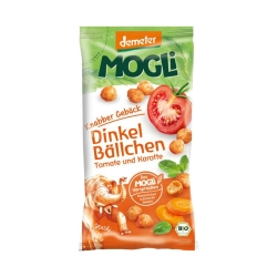 Mogli Dinkel Baellchen Tomate&karotte Demeter 40g