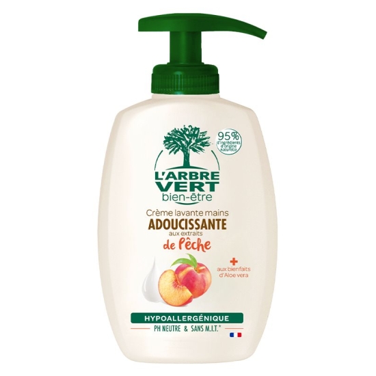L'Arbre Vert Öko Handseife Bio Pfir Fr Dispenser 300ml buy online