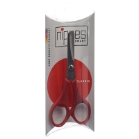 Nippes Babyschere Plastikgriff 10cm Rot Vernickelt