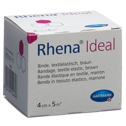 Rhena Ideal Elastische Binde 4cmx5m Hautfarbig Neu