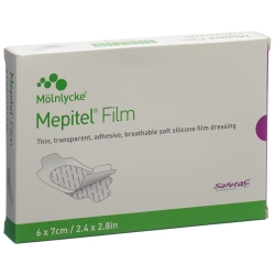 Mepitel Film Safetac 6x7cm (neu) 10 Stück