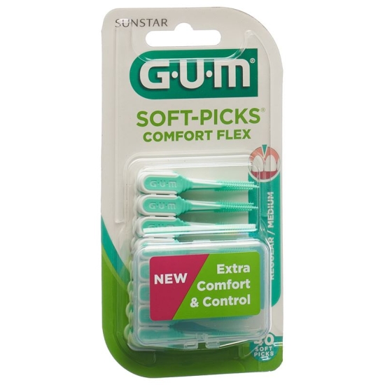 Gum Sunstar Soft Picks Comfort Flex Regular 40 pieces buy online