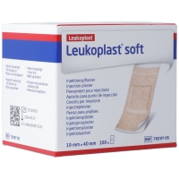 Leukoplast Soft Injection plaster 19x40mm 100 pieces