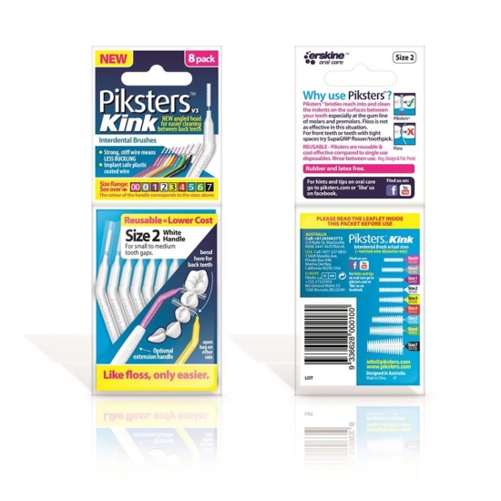 Piksters Kink 2 White 8 Stück buy online